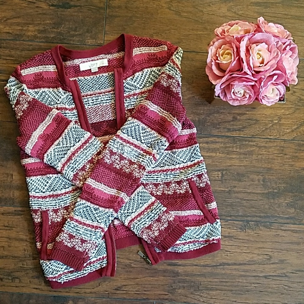 Ann Taylor LOFT Stitch Jacket